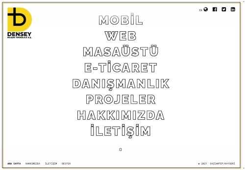 Yazılım Atölyesi - Densey Bilişim Teknoloji Anonim Şirketi