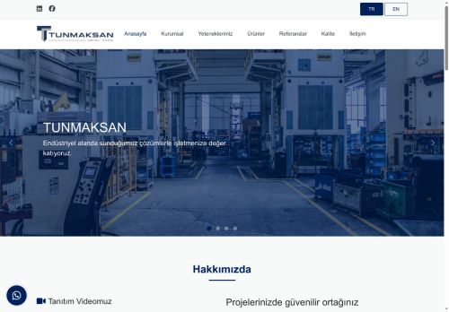 TUNMAKSAN - Anasayfa