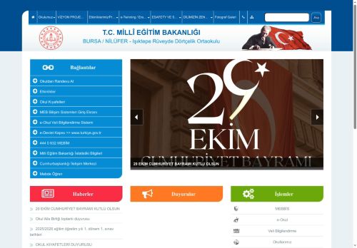 Işıktepe Rüveyde Dörtçelik Ortaokulu - BURSA / NİLÜFER