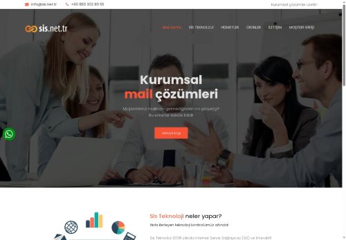 Sis Teknoloji ~ Samsun Web Tasarım & Kurumsal Mail Hizmeti