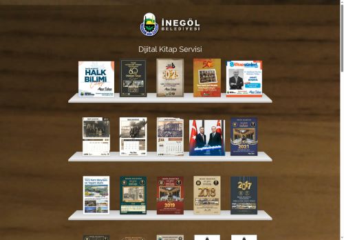 İnegöl Belediyesi Dijital Kitap Servisi