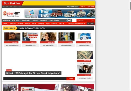 Güncel Yerel ve Ulusal Haber Sitesi - HaberMRT