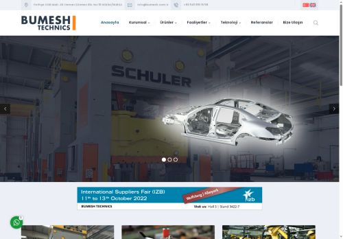 Presli İmalat, Kalıp Tasarımı & İmalatı - Bumesh Technics