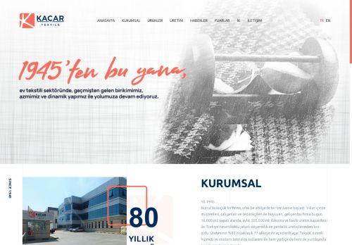 Kaçar Textile Since 1945