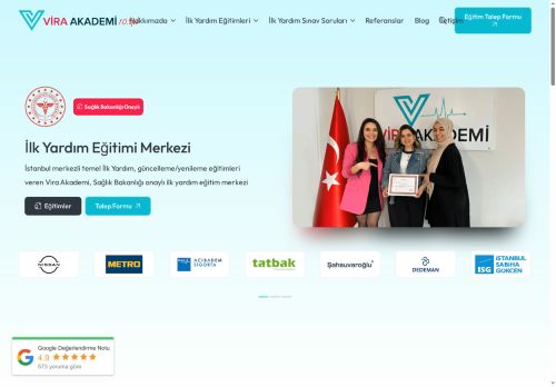 İlk Yardım Eğitim Merkezi İstanbul – Vira Akademi