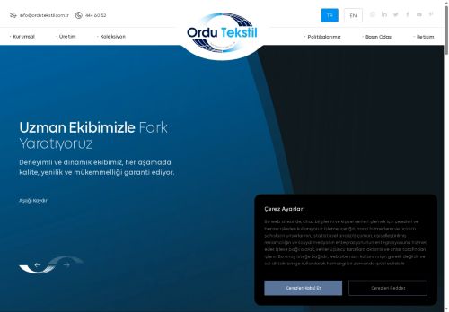 İçinizdeki Tarzı Dışa Yansıtın - Ordu Tekstil