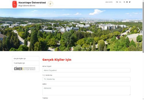 Hacettepe Üniversitesi Bilgi Edinme Birimi