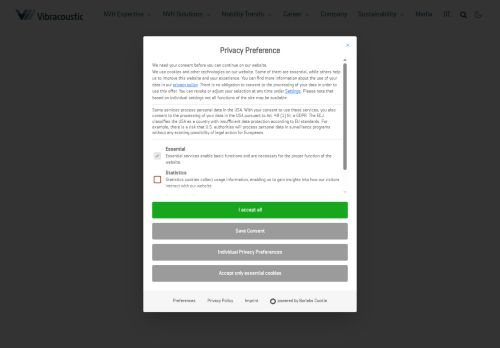 Vibracoustic SE – driving comfort