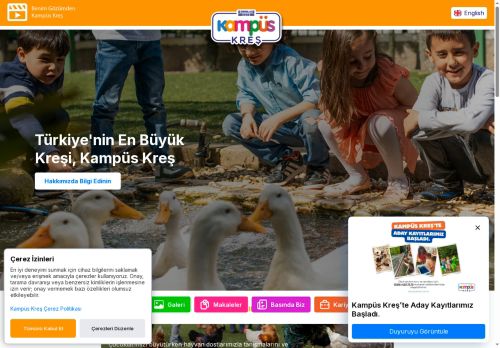 Türkiye'nin En Büyük Kreşi - Kampüs Kreş