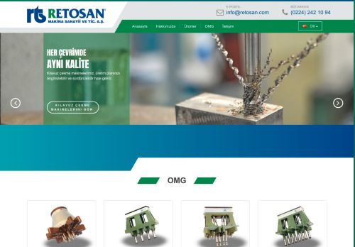 Retosan A.Ş. - Anasayfa