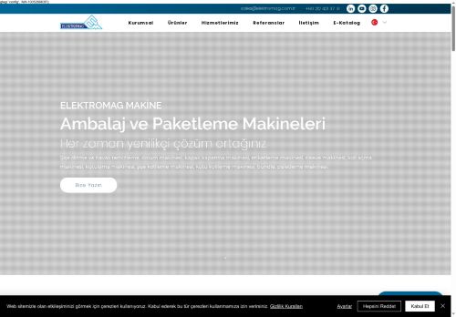 Elektromag Makine Dolum ve Paketleme Makineleri | Türkiye