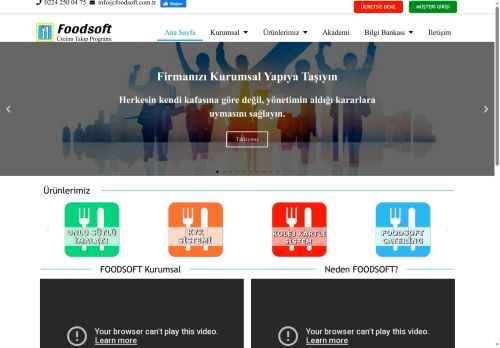 Foodsoft - Ana Sayfa