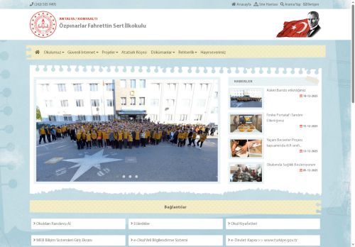 Özpınarlar Fahrettin Sert İlkokulu - Ekolojik Okuryazarlık Çalışmalarımızı Başlattık