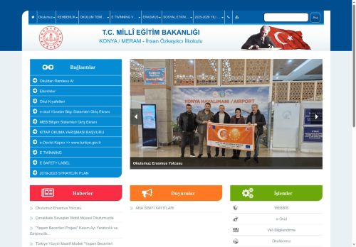 İhsan Özkaşıkcı İlkokulu - ENERJİ DOSTU MAVİ-YEŞİL OKUL E-DERGİMİZ