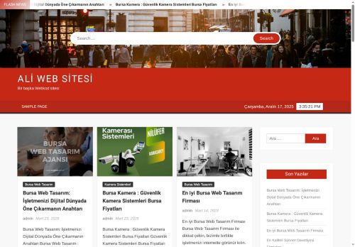 Ali Web Sitesi – Bir başka Webkod sitesi