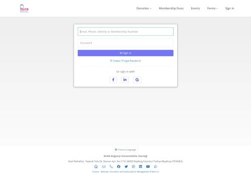 Genel Bağış | BURA Derneği | Fonzip