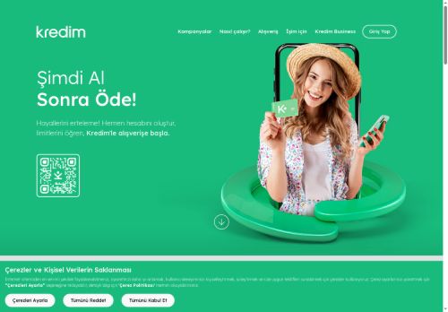 Faiz yok, Masraf yok! - Kredim: Şimdi Al, Sonra Öde