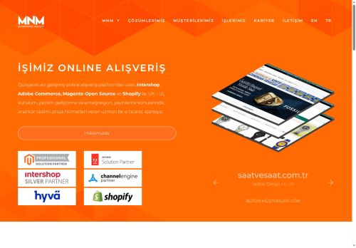 Online Alışveriş Çözüm Ortağı - MNM - Adobe Commerce, Magento Open Source, Intershop, ChannelEngine