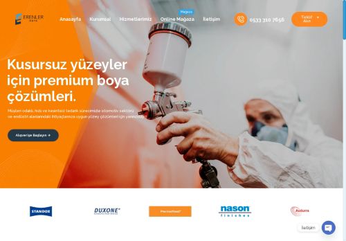 Erenler Boya – Premium Boya Çözümleri