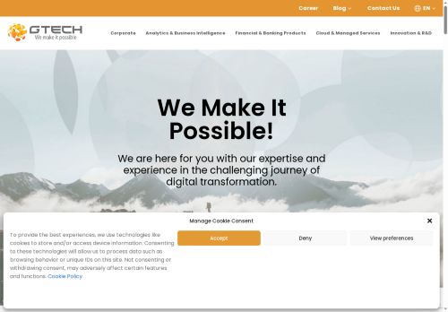GTech - Financial Technologies and Analytical Solutions