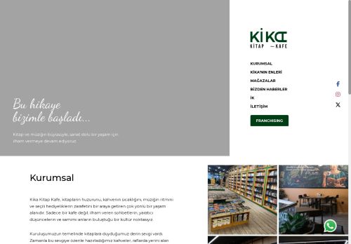 Kika Kitap Kafe – Kitap, Kahve ve Sanatın Buluşma Noktası