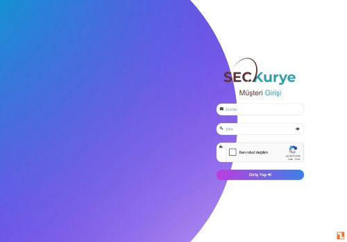 Kurye takip programı - Seç Kurye