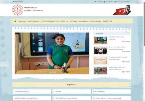 Adalet Ortaokulu - Mavi Yeşil e-dergimiz yayında