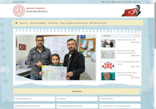 Kınalıtepe İlkokulu - OKULUMUZ ENERJİ DOSTU MAVİ YEŞİL OKUL ETİKETİ PROJESİ DERGİSİ YAYINLADI.