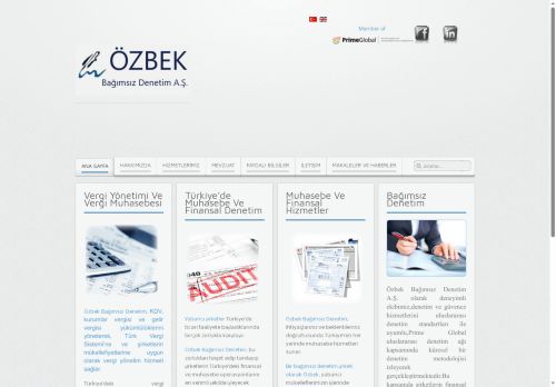 Ozbek CPA Certified Public Accountant, Istanbul, Turkey - Ana Sayfa