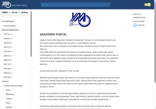 İYMMO - AKADEMİK PORTAL