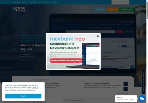 Mevbank Neo · Güncel Mevzuat, İçtihat ve Kanun Programları