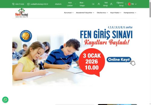 Fen Koleji | Gerçek Potansiyelini Keşfet