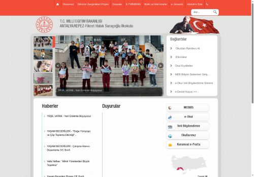 Fikret Haluk Saraçoğlu İlkokulu - ENERJİ DOSTU MAVİ YEŞİL OKUL PROJESİ- YENİLEBİLİR ENERJİ MODELi YAPIMI