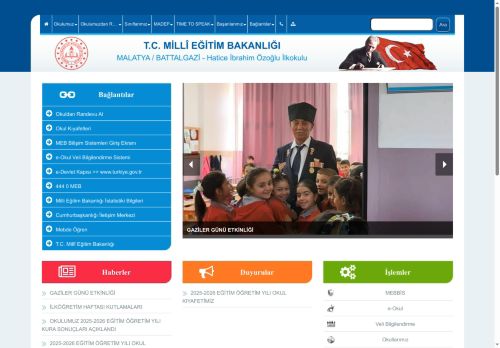 Hatice İbrahim Özoğlu İlkokulu - ENERJİ DOSTU MAVİ YEŞİL OKUL BROŞÜRLERİMİZ