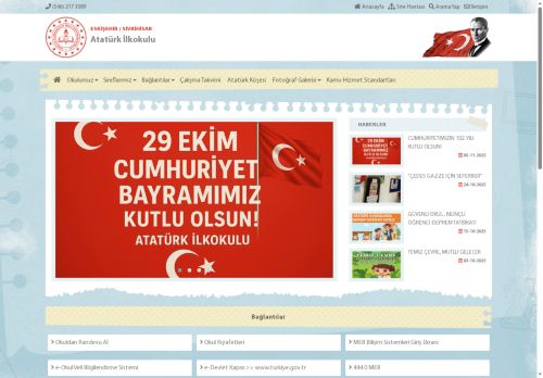 Atatürk İlkokulu - ENERJİ DOSTU MAVİ YEŞİL OKUL