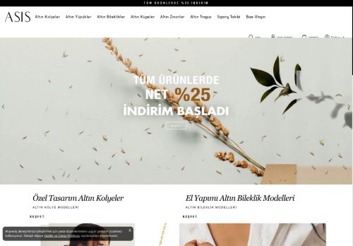 Asis Gold - Altın Kolye, Bileklik, Yüzük Modelleri ve Fiyatları
