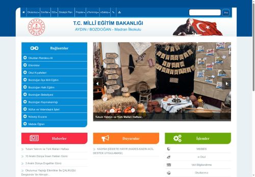 Madran İlkokulu - Öğrencilerimizin Hazırladığı “Mavi Yeşil “ Video