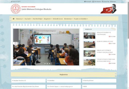 Şehit Mehmet Erdoğan İlkokulu - MAVİ YEŞİL ENERJİ DOSTU OKUL POSTERİ