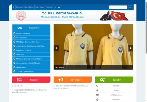 Profilo Marina İlkokulu - Mavi Yeşil Okullar Projemiz