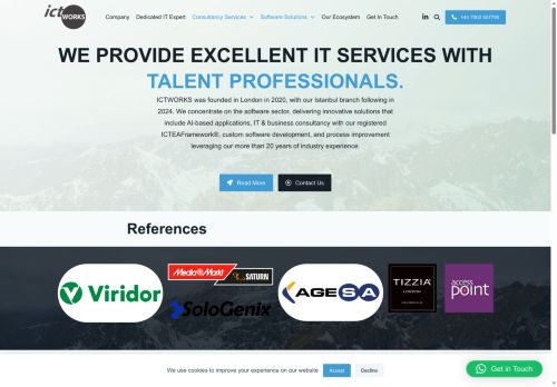 ICTWORKS – Information and Communications Technology Works – UK – UKR – TUR