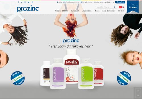 Türkiye'nin Dermokozmetik Saç Bakım Markası | Prozinc