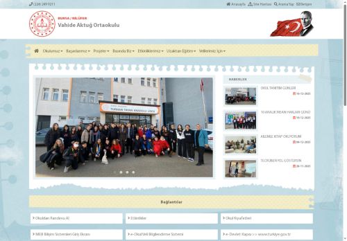 Vahide Aktuğ Ortaokulu - Çevre Okuryazarlığı