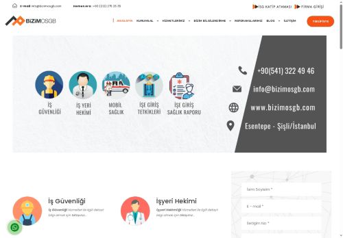 İstanbul OSGB Hizmetleri || Bizim OSGB - OSGB Firmaları