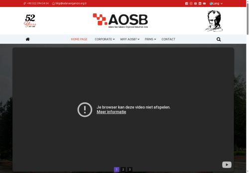 The Southern Base of Turkish Industry - Adana Hacı Sabancı Organized Industrial Zone