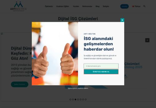 Artımetrik Bilişim - Anasayfa