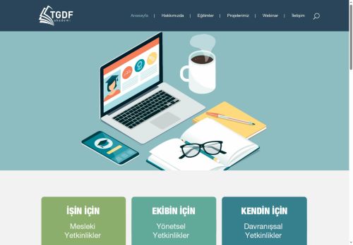 TGDF Akademi Resmi Web Sayfası