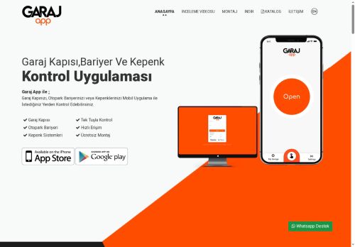 Otopark ve Garaj Kapısı Kontrol Uygulaması - Garaj App