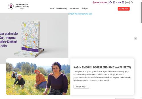 KEDV - Yardımseverlik Koşusu Yapın | Kadın Emeğini Değerlendirme Vakfı