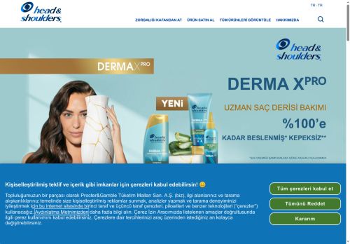 Head&Shoulders Türkiye | Kepek Karşıtı Şampuan ve Saç Bakım Ürünleri