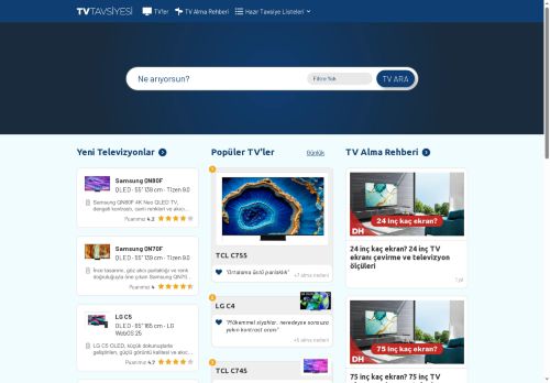 TV Tavsiyesi | Her Bütçe ve İhtiyaca Uygun Televizyonlar